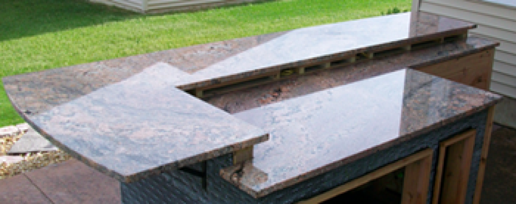 Granite Counter tops for your outdoor kitchen by Twin City Discount Granite