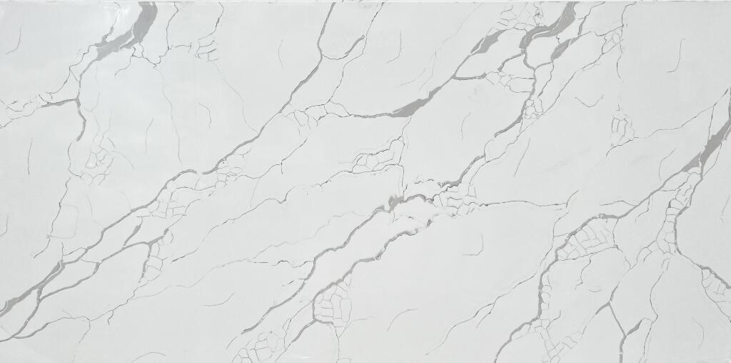 Calcutta Luna Quartz Kitchen Countertop | Twin Cities Discount Granite