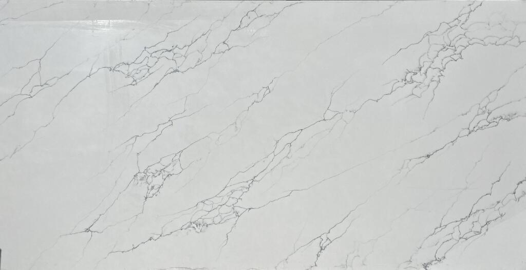 Calcutta Breeze Quartz Full Slab by Twin Cities Discount Granite
